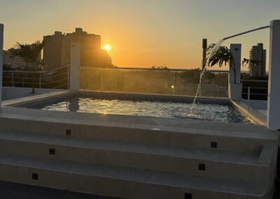 hostal bello horizonte plus portada sol playa arena